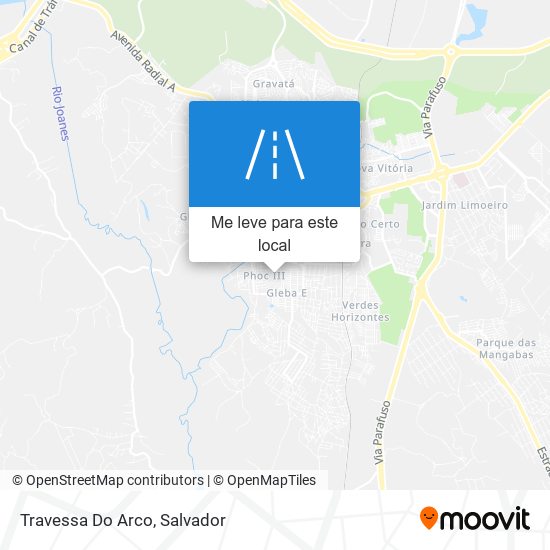 Travessa Do Arco mapa