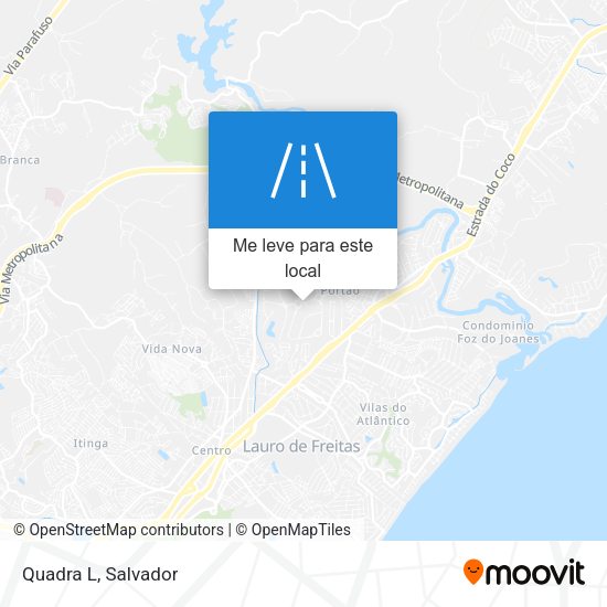 Quadra L mapa