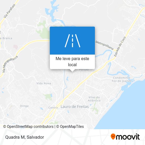 Quadra M mapa