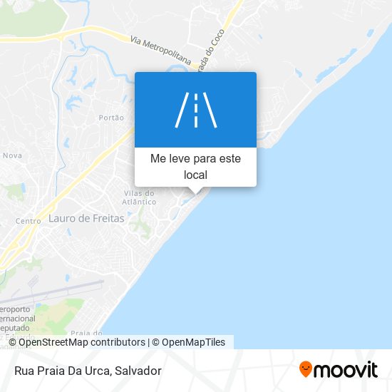 Rua Praia Da Urca mapa