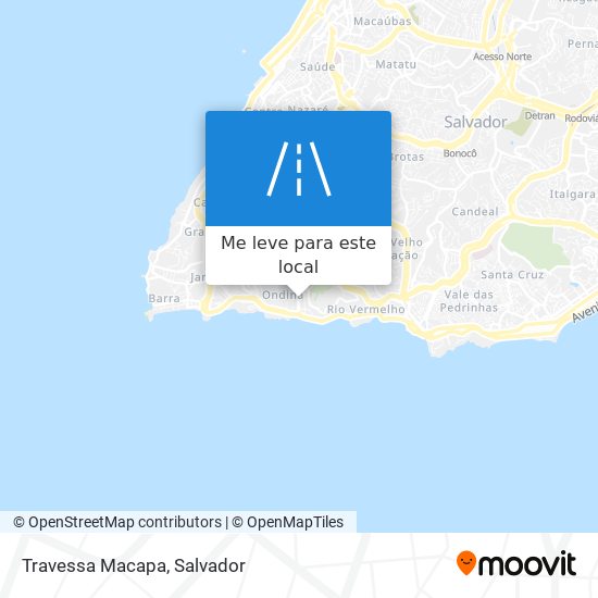 Travessa Macapa mapa