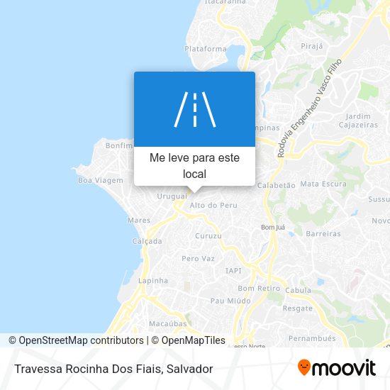 Travessa Rocinha Dos Fiais mapa