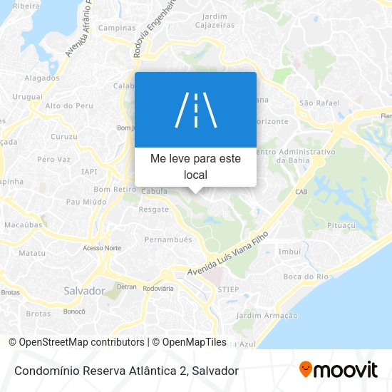 Condomínio Reserva Atlântica 2 mapa