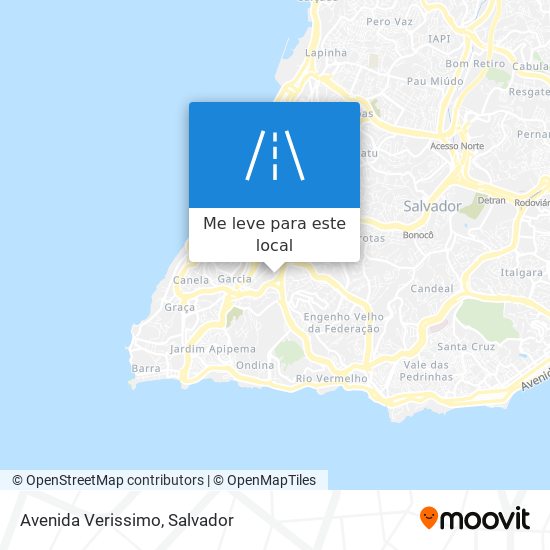 Avenida Verissimo mapa