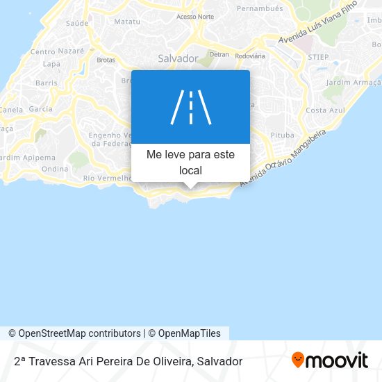 2ª Travessa Ari Pereira De Oliveira mapa