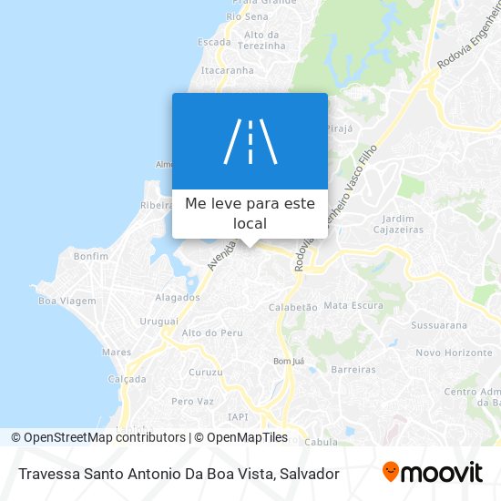 Travessa Santo Antonio Da Boa Vista mapa