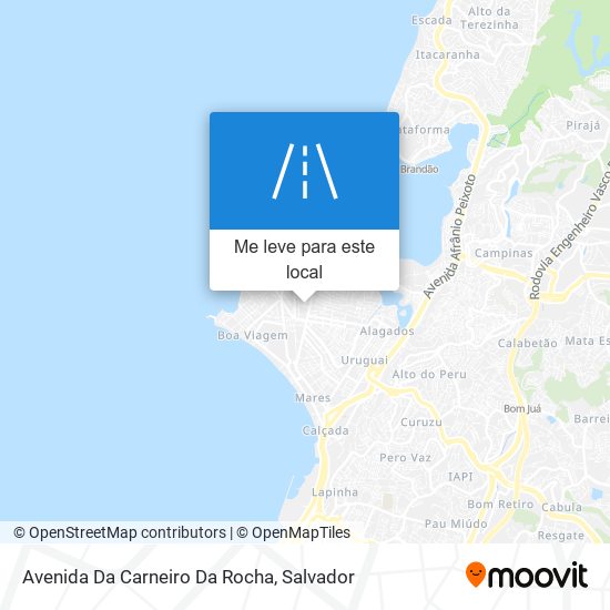 Avenida Da Carneiro Da Rocha mapa