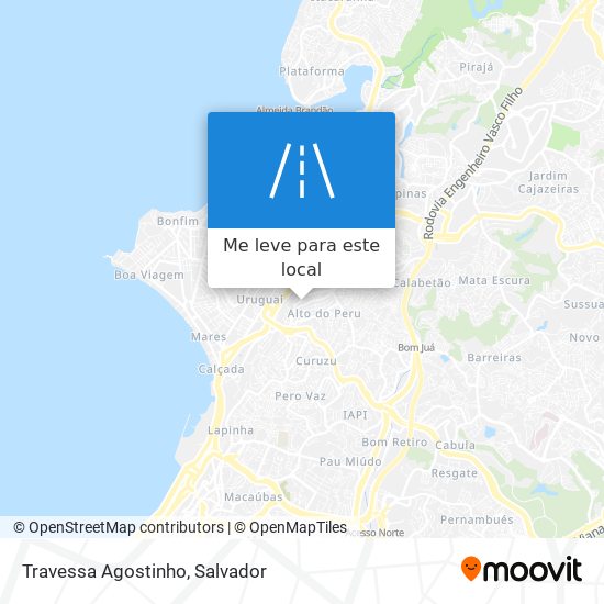 Travessa Agostinho mapa