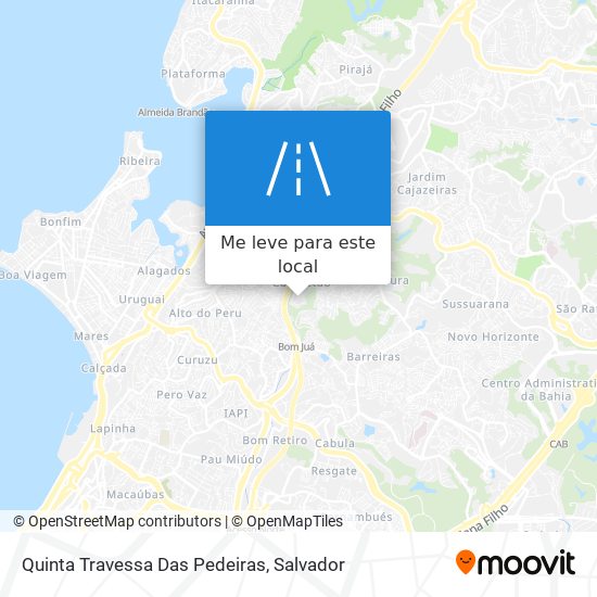 Quinta Travessa Das Pedeiras mapa