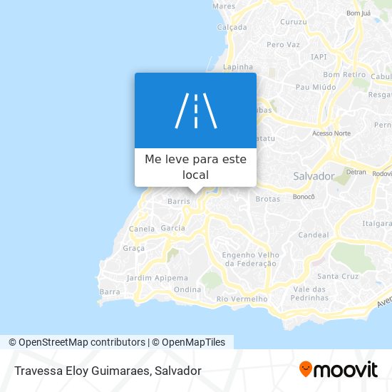 Travessa Eloy Guimaraes mapa