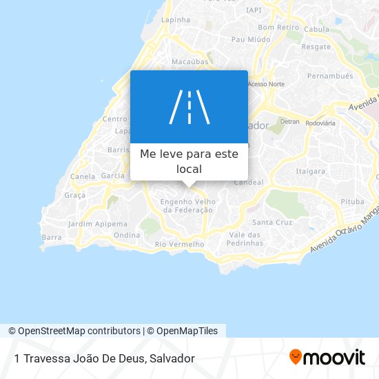 1 Travessa João De Deus mapa