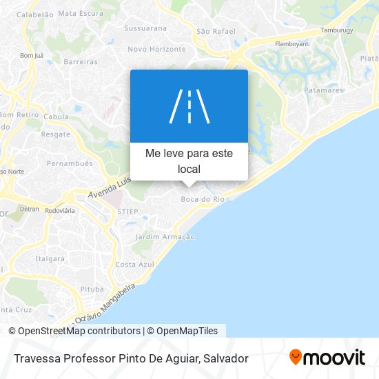 Travessa Professor Pinto De Aguiar mapa