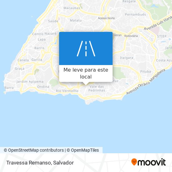 Travessa Remanso mapa