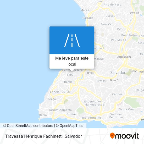 Travessa Henrique Fachinetti mapa