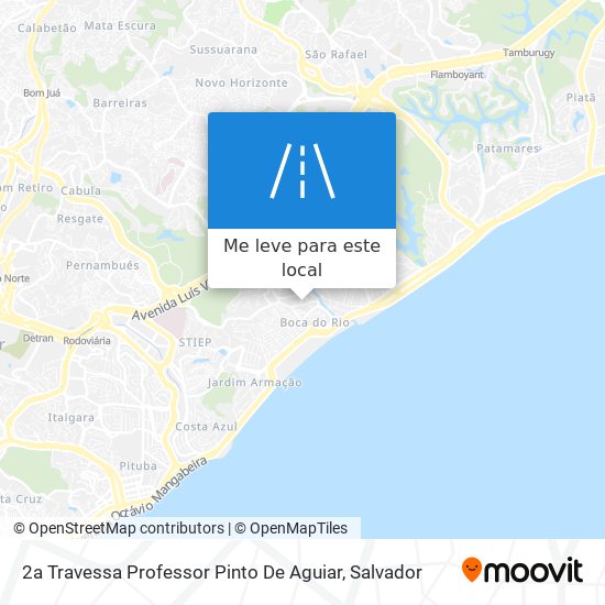 2a Travessa Professor Pinto De Aguiar mapa