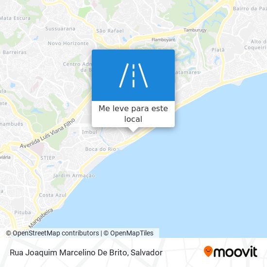 Rua Joaquim Marcelino De Brito mapa