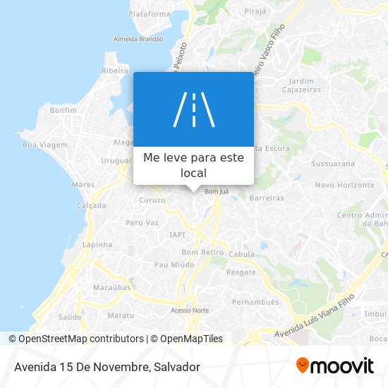 Avenida 15 De Novembre mapa