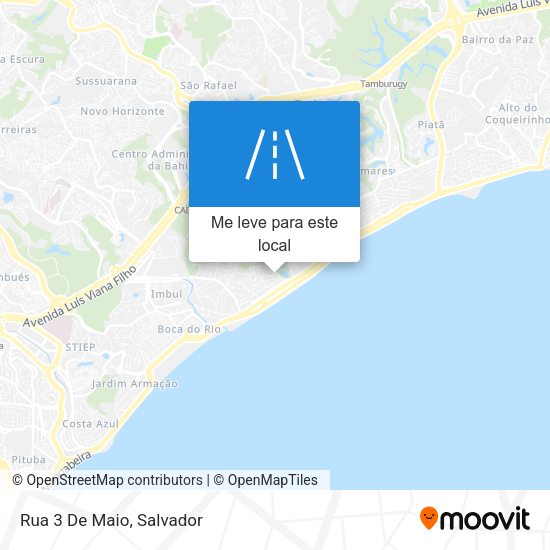 Rua 3 De Maio mapa