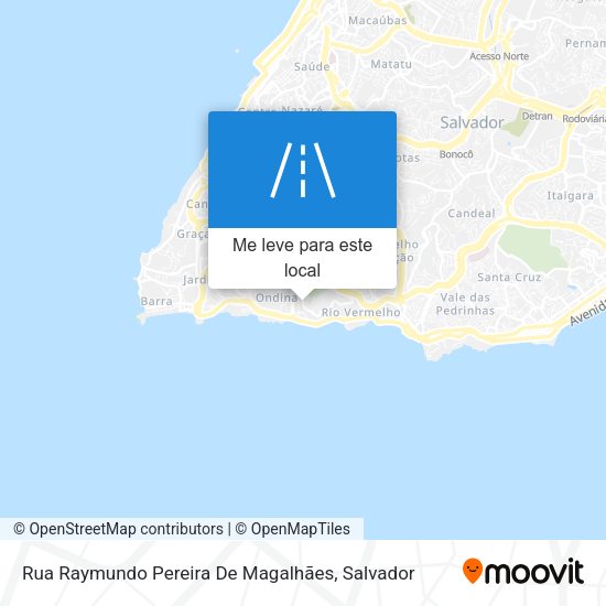 Rua Raymundo Pereira De Magalhães mapa