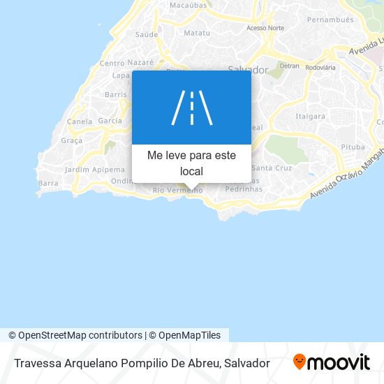 Travessa Arquelano Pompilio De Abreu mapa