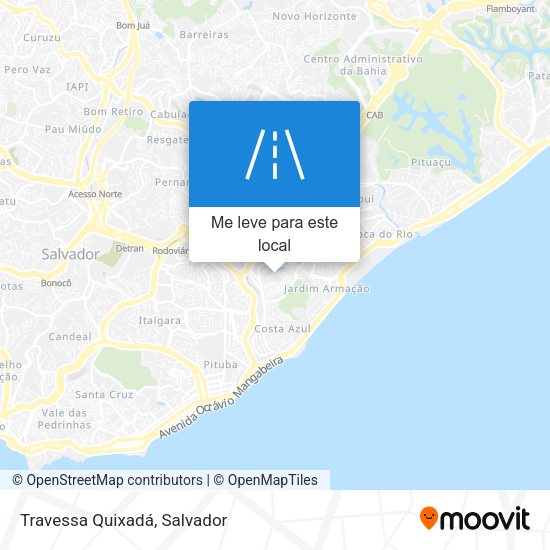 Travessa Quixadá mapa