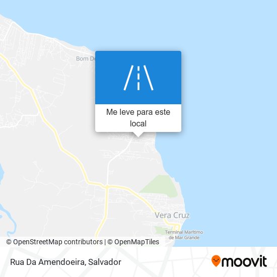 Rua Da Amendoeira mapa