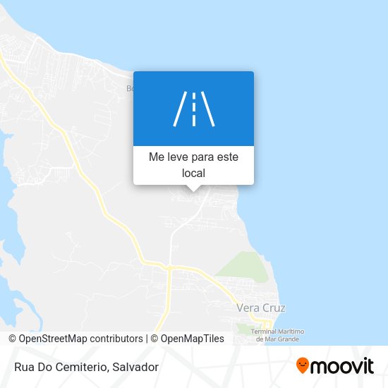 Rua Do Cemiterio mapa