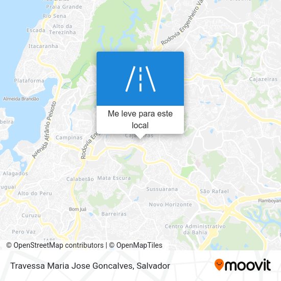 Travessa Maria Jose Goncalves mapa