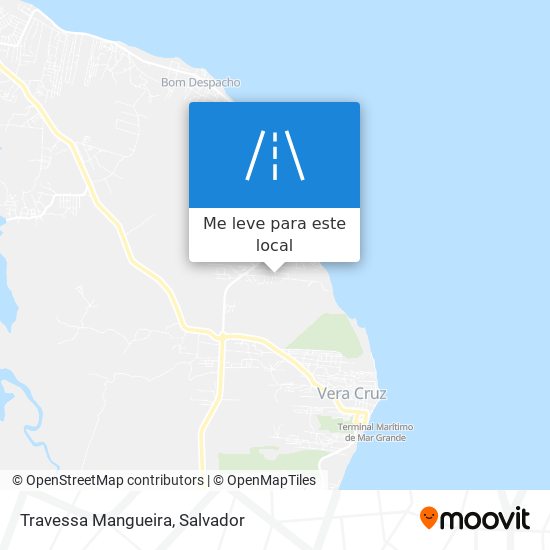 Travessa Mangueira mapa