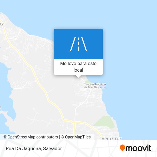 Rua Da Jaqueira mapa