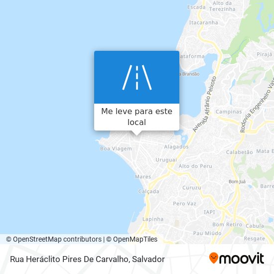 Rua Heráclito Pires De Carvalho mapa