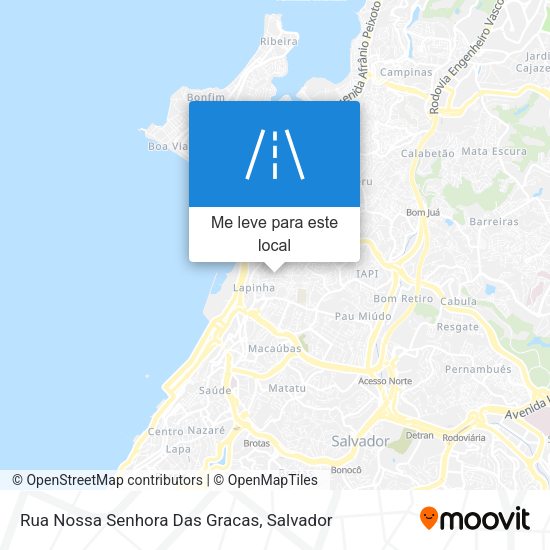 Rua Nossa Senhora Das Gracas mapa