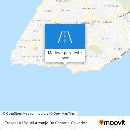 Travessa Miguel Arcanjo De Santana mapa