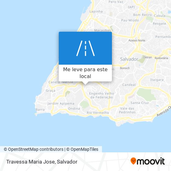 Travessa Maria Jose mapa