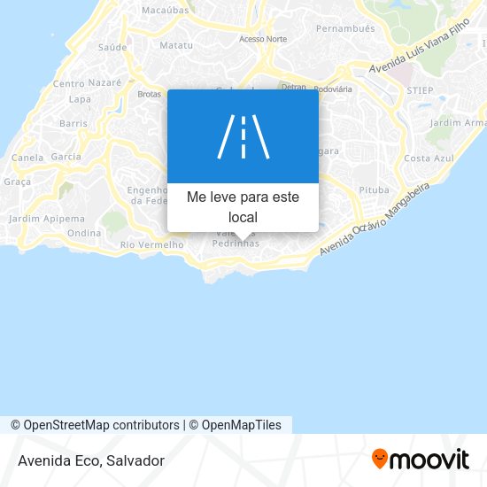 Avenida Eco mapa