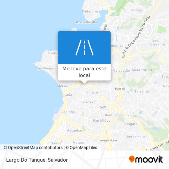 Largo Do Tanque mapa