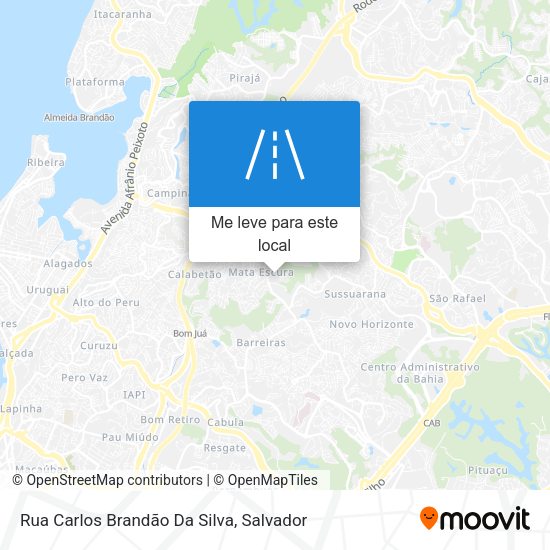 Rua Carlos Brandão Da Silva mapa