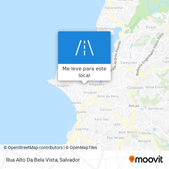 Rua Alto Da Bela Vista mapa