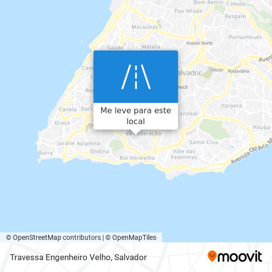 Travessa Engenheiro Velho mapa