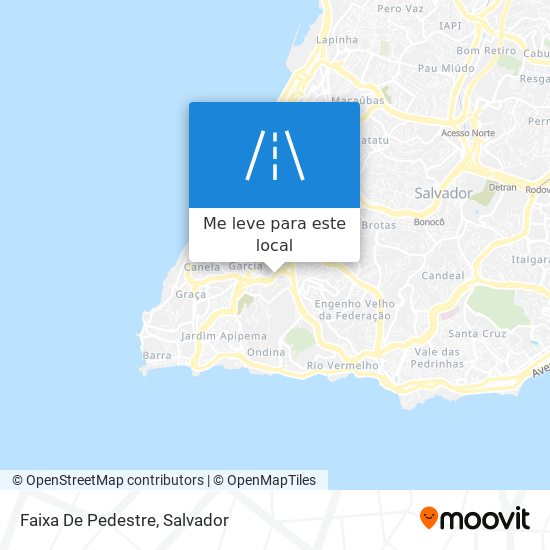 Faixa De Pedestre mapa