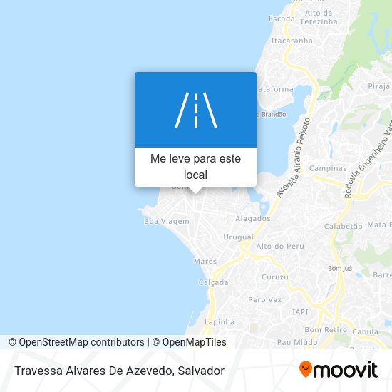 Travessa Alvares De Azevedo mapa