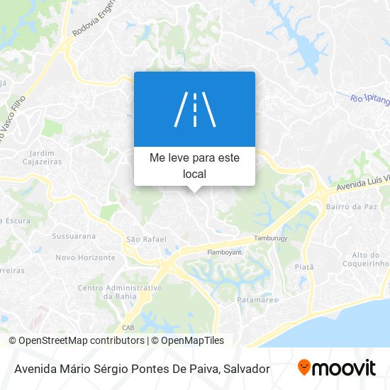 Avenida Mário Sérgio Pontes De Paiva mapa