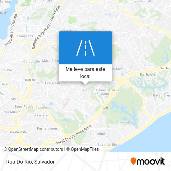 Rua Do Rio mapa