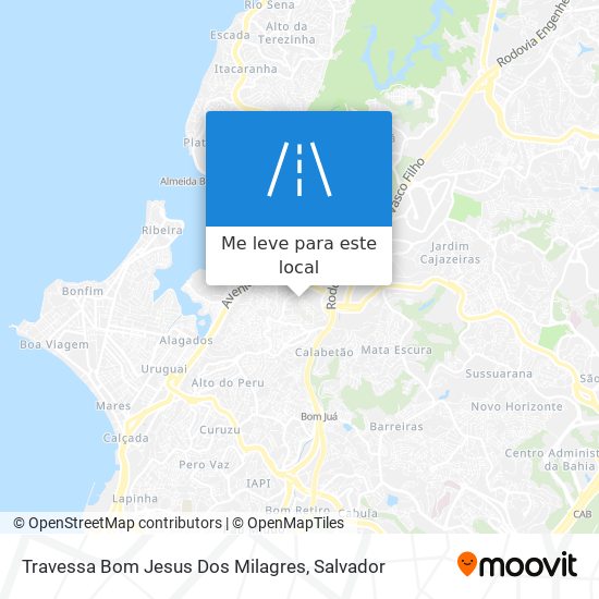 Travessa Bom Jesus Dos Milagres mapa