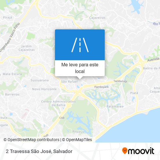 2 Travessa São José mapa