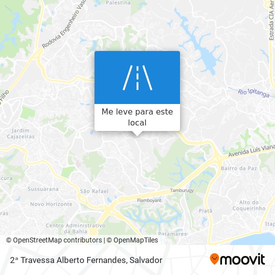 2ᵃ Travessa Alberto Fernandes mapa