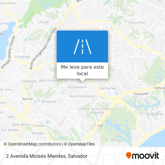 2 Avenida Moisés Mendes mapa