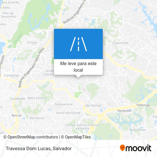 Travessa Dom Lucas mapa
