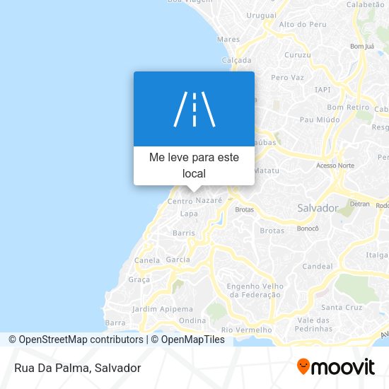 Rua Da Palma mapa