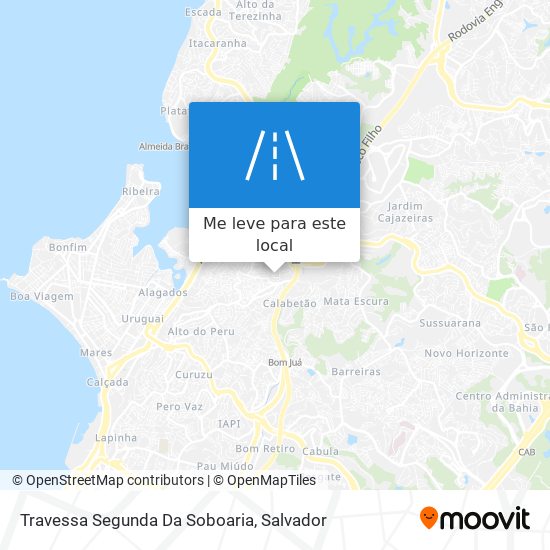 Travessa Segunda Da Soboaria mapa